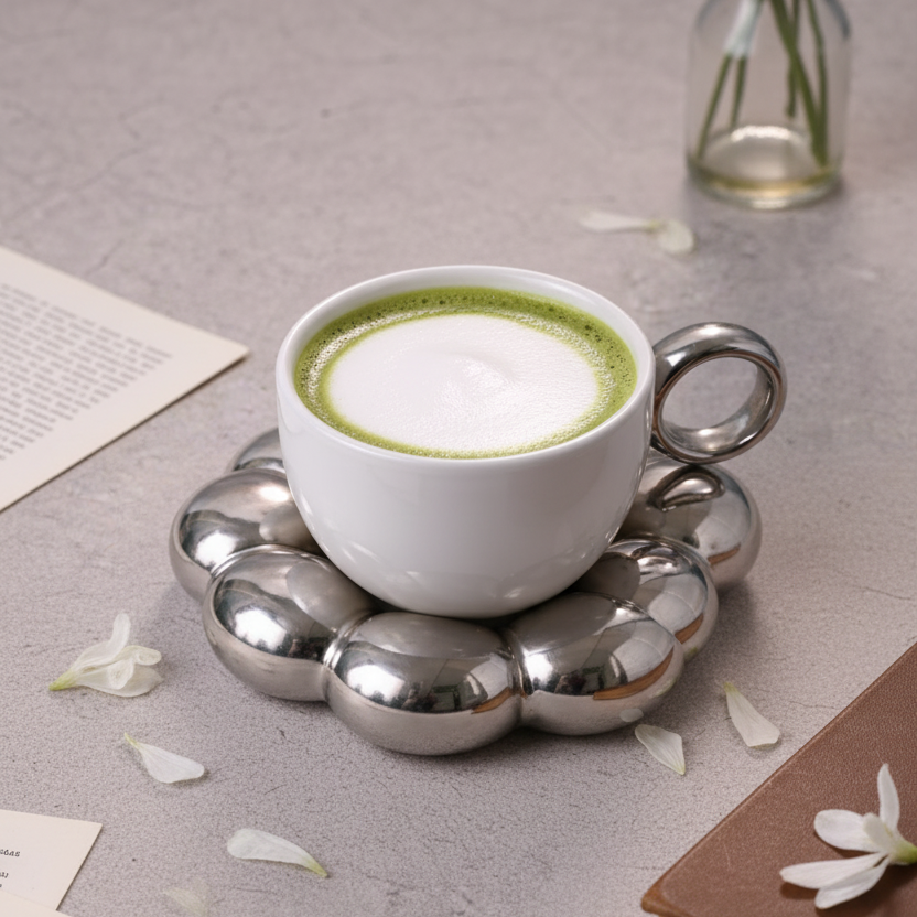 Cloud Coffee Cup & Saucer Set